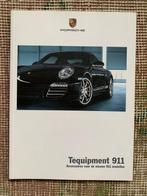 Brochure Porsche 911 997 MK2 Tequipment 2008 Nederlands, Boeken, Nieuw, Porsche, Ophalen of Verzenden, Porsche