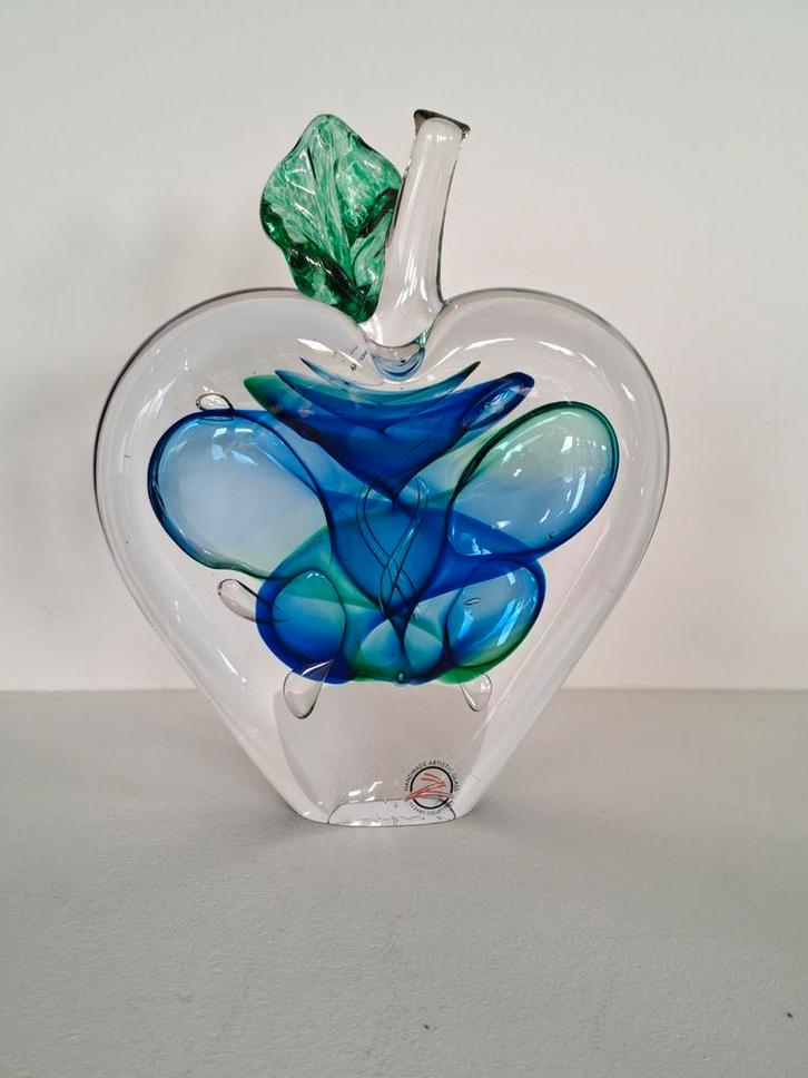 Kristallen appel van Ozzaro, Antiek en Kunst, Kunst | Designobjecten, Ophalen