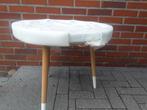 Bijzettafel,doorsnede 50cm, h45cm, NIEUW in de verpak.€15,00, 45 tot 60 cm, Rond, Nieuw, Ophalen of Verzenden