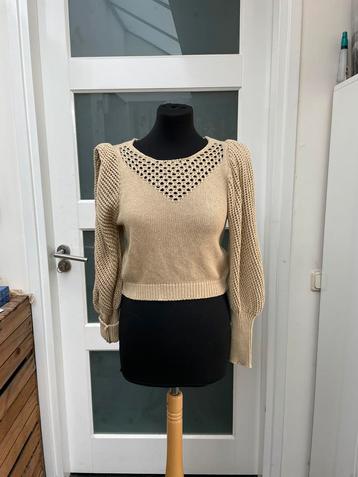 Rinascimento ecotec cropped truitje maat S/ M beige nieuw! beschikbaar voor biedingen