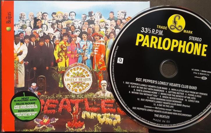 BEATLES - Sgt. Pepper's lonely hearts club (CD; 2009 remast), Cd's en Dvd's, Cd's | Rock, Zo goed als nieuw, Poprock, Ophalen of Verzenden