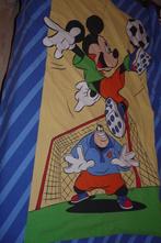dekbedovertrek + kussensloop Mickey voetbal 140x200 goede kw, Kinderen en Baby's, Ophalen of Verzenden, Zo goed als nieuw, Jongetje of Meisje