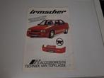 Irmscher Opel jaren 80 folder, Ophalen of Verzenden, Gelezen, Opel