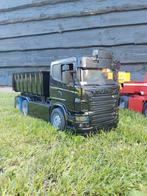 Bruder Scania Zwart Metallic Gespoten, Overige merken, Gebruikt, 1:32 tot 1:50, Ophalen of Verzenden