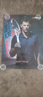Poster Tennis Dominic Thiem, Ophalen of Verzenden, Gebruikt, Rechthoekig Staand