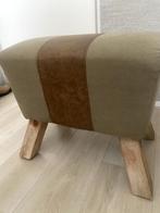 Voetenbankje/poef, Ophalen, Minder dan 50 cm, Hout, Zo goed als nieuw