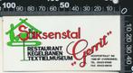 Sticker: Saksenstal Gerrit - Overdinkel, Ophalen of Verzenden, Zo goed als nieuw, Bedrijf of Vereniging