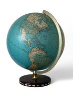 Vintage Cram's Wereldbol - Jaren 40/50 globe universal, Ophalen of Verzenden, Gebruikt