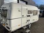 BIOD caravan 420 T met twee zithoeken, Treinzit, Particulier, 6 tot 7 meter, Omvormbare zithoek