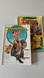 Twee delen van Tarzan, Boeken, Stripboeken, Edgar Rice Burroughs, Gelezen, Ophalen of Verzenden, Meerdere stripboeken