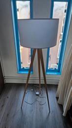 Zuiver Tripod Vloerlamp - Wit/Naturel, Ophalen, Zo goed als nieuw, Hout, 150 tot 200 cm