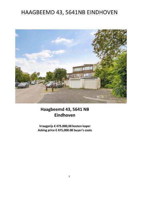 Grote tussenwoning in Eindhoven, Huizen en Kamers, Huizen te koop, Noord-Brabant, 200 tot 500 m², Tussenwoning, Verkoop zonder makelaar