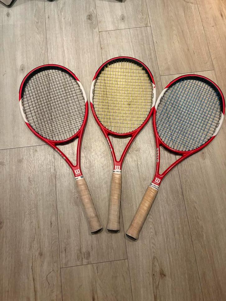 Wilson Six One Team Tennisrackets, Sport en Fitness, Tennis, Gebruikt, Racket, Wilson, L2, Ophalen