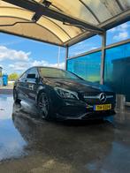 Mercedes-Benz CLA 180 Business Solution 122pk 7G-DCT 2018, Auto's, Zwart, 4 cilinders, 715 kg, Leder en Stof