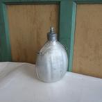 Drinkfles metaal aluminium veldfles origineel 22 cm hoog, Antiek en Kunst, Curiosa en Brocante, Ophalen of Verzenden