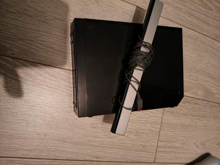 Nintendo Wii Zwart - Compleet Pakket met Games!, Spelcomputers en Games, Spelcomputers | Nintendo Wii, Zo goed als nieuw, Met 2 controllers