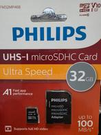 Philips 32GB SD kaart - Nieuw!, Audio, Tv en Foto, Fotografie | Geheugenkaarten, MicroSDHC, Philips, 32 GB, Nieuw