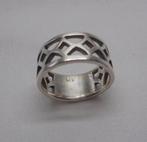 Zilveren vintage ring maat 18.25 nr.997, 18 tot 19, Verzenden, Zo goed als nieuw, Dame