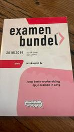 Examenbundel C.L.J. Mak - vwo Wiskunde A 2018/2019, VWO, Wiskunde A, Ophalen of Verzenden, Zo goed als nieuw