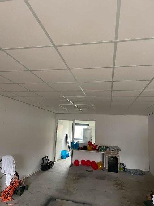 Witte plafondplaten voor systeemplafond | 60x60 | z.g.a.n!, Doe-het-zelf en Verbouw, Platen en Panelen, Nieuw, Betonplex, Minder dan 20 mm