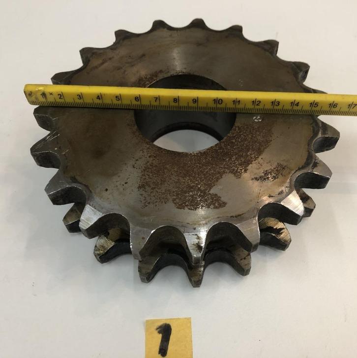 kettingwiel tandwielen lagerwielen nylon wiel kabelrol assen, Doe-het-zelf en Verbouw, Motoren, Gebruikt, Overige typen, Ophalen of Verzenden