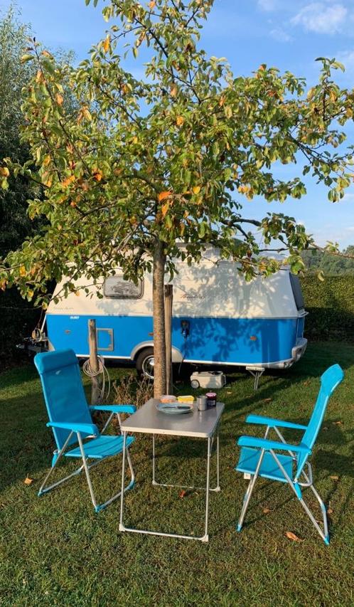 Eriba Touring 530 Ocean Drive, Caravans en Kamperen, Caravans, Particulier, tot en met 3, 750 - 1000 kg, Treinzit, Eriba, Dwarsbed