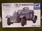 Bronco CB-35032 1/35 German Adler Armored Car, Overige merken, Auto, Verzenden, 1:32 tot 1:50