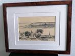 Craandijk Litho Zeeland Domburg Westhoven 1880 (20), Antiek en Kunst, Ophalen of Verzenden