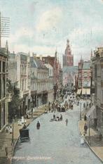 Nijmegen Burghtstraat 1907 -veel volk markt (?)-, Verzenden, Voor 1920, Gelopen, Gelderland