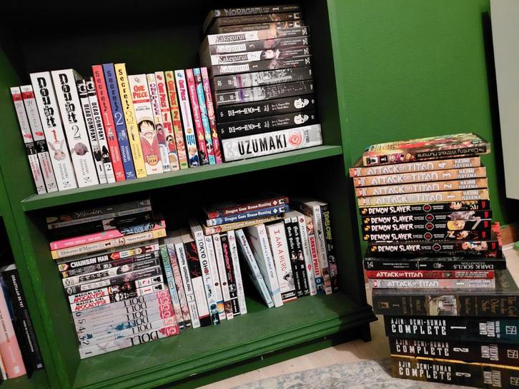 Manga collectie, Boeken, Strips | Comics, Zo goed als nieuw, Meerdere comics, Japan (Manga), Ophalen of Verzenden