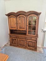 Gratis massief houten meubelset (eettafel, kastje, kapstok), Huis en Inrichting, Kasten | Wandmeubels, Ophalen, Zo goed als nieuw