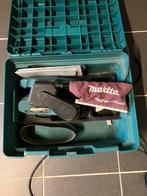 Makita bandschuurmachine 9911, Doe-het-zelf en Verbouw, Gereedschap | Schuurmachines, Ophalen of Verzenden, Zo goed als nieuw