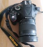 Nikon D5200 compleet, Spiegelreflex, Ophalen of Verzenden, Zo goed als nieuw, 4 t/m 7 keer