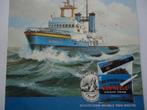 sticker oud Van Nelle shag Noordzee schip strip art sigaret, Verzenden, Zo goed als nieuw, Bedrijf of Vereniging