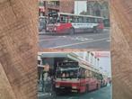 2 foto's bussen GVBG Groningen 10x15 cm, Ophalen of Verzenden, Zo goed als nieuw, Bus of Metro, Overige typen