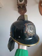 Oude brandweerhelm koper, Antiek en Kunst, Ophalen of Verzenden