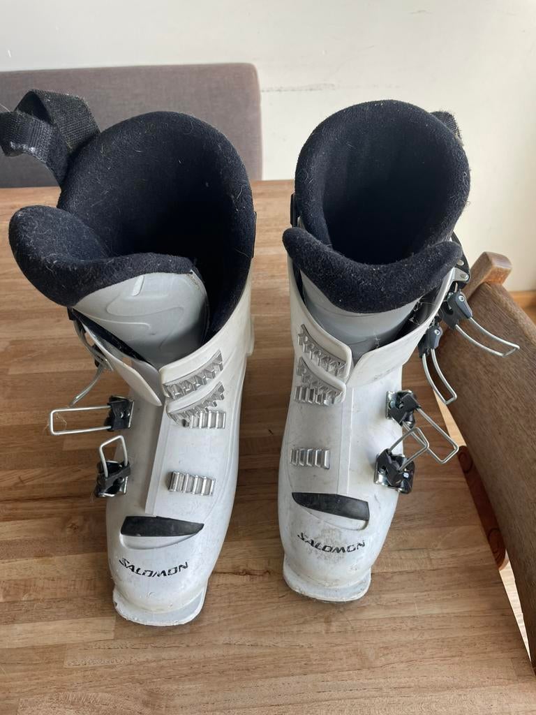 Skischoenen Salomon, Sport en Fitness, Skiën en Langlaufen, Ophalen, 160 tot 180 cm, Gebruikt, Schoenen