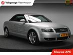 Audi A4 Cabriolet 3.0 V6 Pro Line|nieuw dak |Youngtimer|Auto, Gebruikt, Zwart, Cabriolet, 4 stoelen