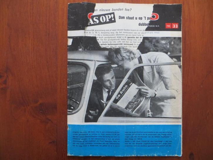 De Auto 33 1962 Morris 1100 (4 blz), Volkswagen modeljr 1963, Boeken, Auto's | Folders en Tijdschriften, Gelezen, Volkswagen, Ophalen of Verzenden