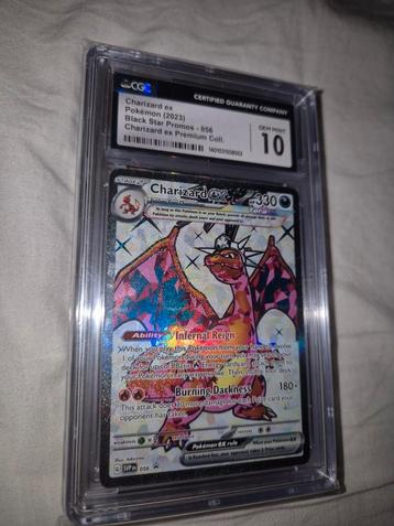 Charizard ex Premium Coll. CGC 10 beschikbaar voor biedingen