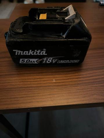 Makita Accu 18V 5.0Ah beschikbaar voor biedingen