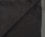 Kvadrat Tonica 1 192 zwart+grijs; restant meubelstof, Wol, 120 cm of meer, Zwart, Nieuw
