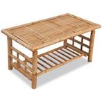 Bamboo salontafel voor binnen en buiten, Nieuw, Ophalen of Verzenden
