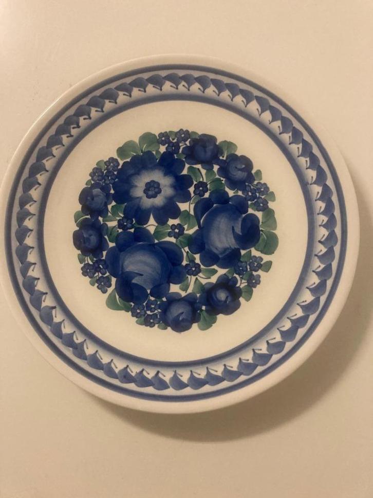 Prachtig en volledig gaaf en uniek Delfst blauw wandbord., Antiek en Kunst, Antiek | Wandborden en Tegels, Ophalen of Verzenden