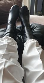 Witte imitatieleren jogger gecombineerd met imitatieleren so, Ophalen of Verzenden, Nieuw, Maat 56/58 (XL), Wit