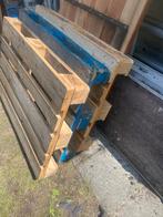Euro pallets/ Blok pallets en divers, Doe-het-zelf en Verbouw, Hout en Planken, Ophalen, Zo goed als nieuw, Pallet, Minder dan 200 cm