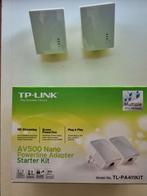 TP-Link AV500 Nano Powerline Adapter Starter Kit, Ophalen of Verzenden, Zo goed als nieuw, TP-Link