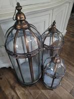 Xl windlichten prijs p/st Clayre & Eef bol glas foto 1 t/m 7