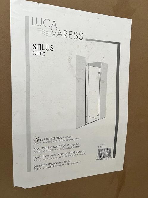 Douchedeur zwart 90cm, Huis en Inrichting, Badkamer | Badkamermeubels, Nieuw, Overige typen, 150 tot 200 cm, 50 tot 100 cm, Minder dan 25 cm