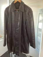 Bruin leren herenjas TRAPPER maat 54, Kleding | Heren, Ophalen of Verzenden, Gedragen, Maat 56/58 (XL), Bruin